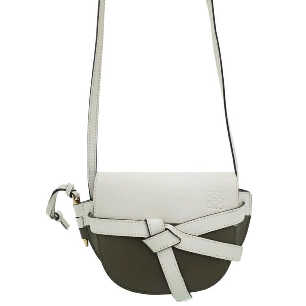 Loewe Gate Dual Shoulder bag calfskin leather